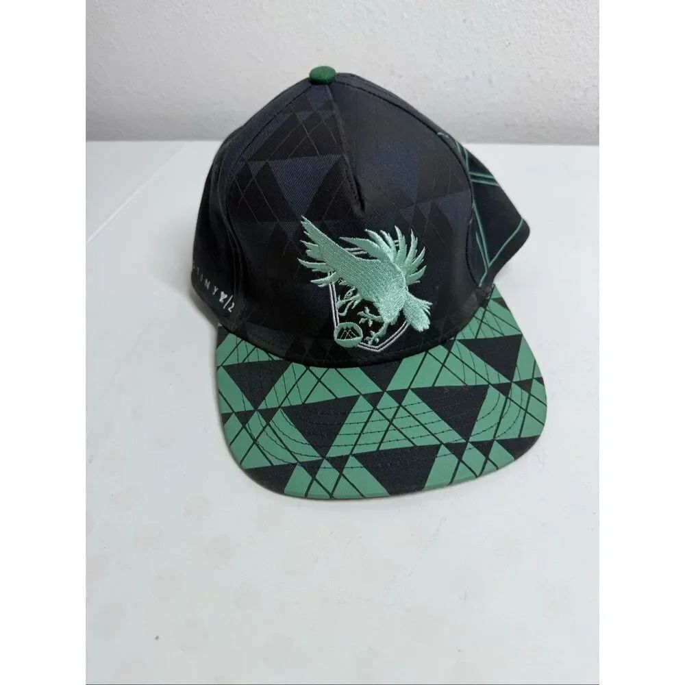 Rare Bungie Destiny Hat Adjustable Strap One Size Adult Green Black